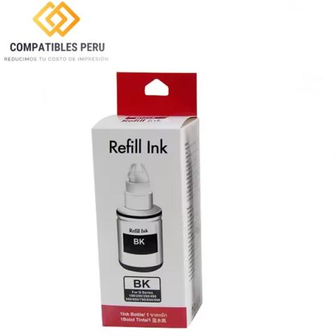 TINTA CANON GENERICA NEGRA AAA