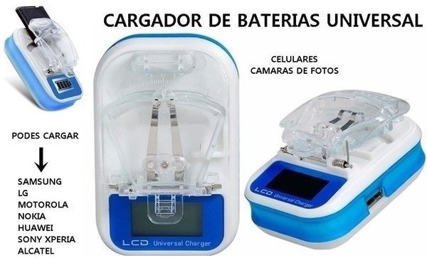 CARGADOR UNIVERSAL  LCD