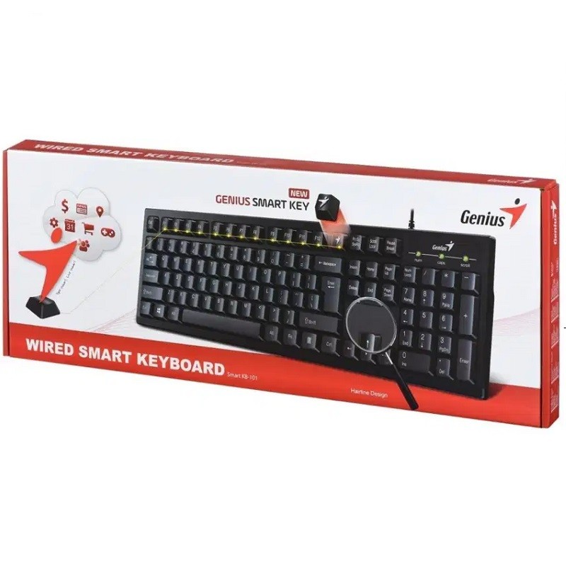 TECLADO GENIUS SMART BK100