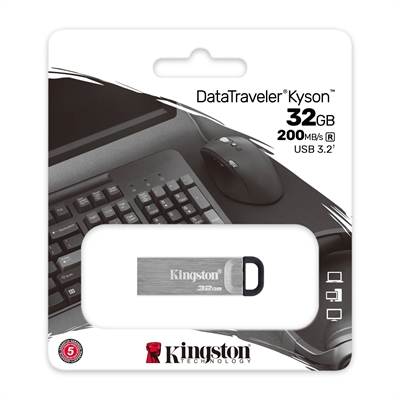FLASH KINGSTON 32GB DATA TRAVELER KYSON 3.2
