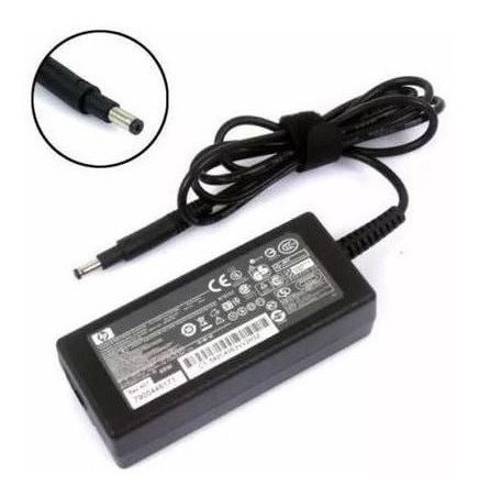 CARGADOR LAPTOP HP 19.5V-3.33A 4.8*1.7 NEGRA