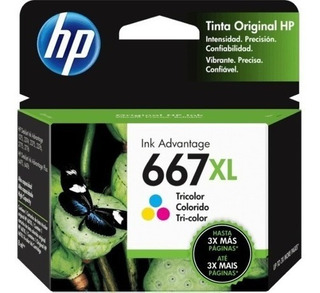 CARTUCHO HP 667 XL NEGRO