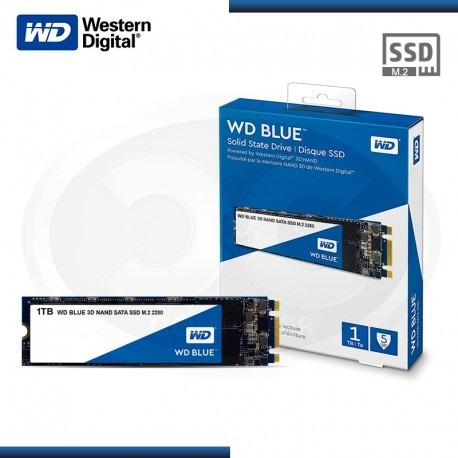 DISCO SOLIDO DE 1TB WD BLUE 3D NAND SSD SATA  M2 2280