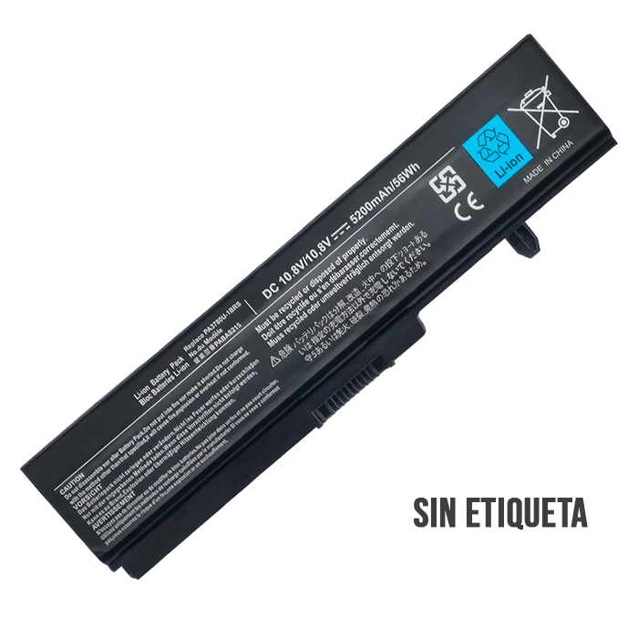 BATERIA LAPTOP TOSHIBA PA3780U