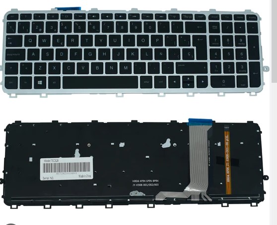 TECLADO LAPTOP HP ENVY M7 15-J 17-J CON FRAME /SP/ BACKLIGHT