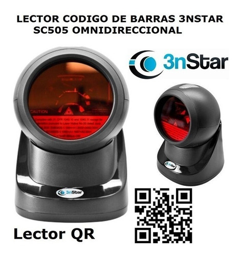 LECTOR DE CODIGO DE BARRAS 3NSTAR USB SC505