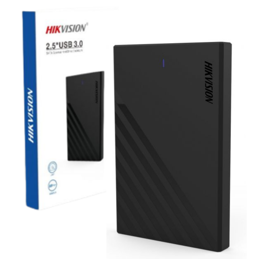ENCLOSURE CAPSULA HIKVISION HDD/SSD 2.5” SATA INTERFACE TYPE C MAX. 4TB COLOR NEGRO HS-HUB-MHC201