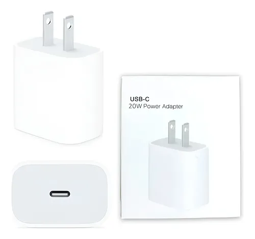 cargador cabezote iphone 20w usb-c