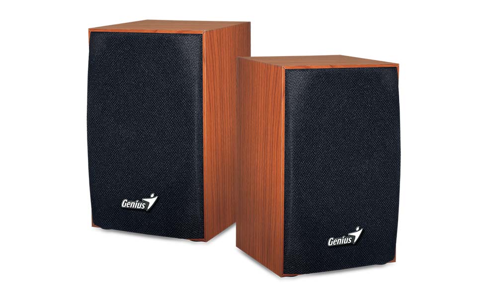 PARLANTES GENIUS SP-HF180 USB WOODD