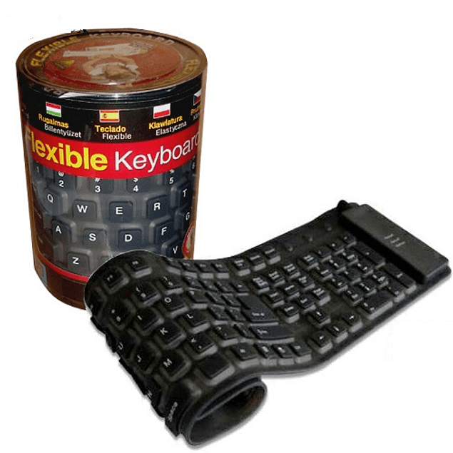 TECLADO MINI FLEXIBLE  USB