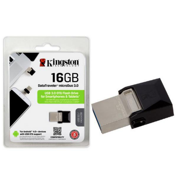 FLASH KINGSTON 16GB DATA TRAVELER MICRO DUO 3.0