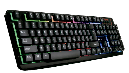 TECLADO ILUMINADO INS IS-KB421L