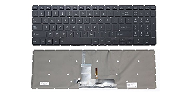 TECLADO ESPAÑOL TOSHIBA SATELLITE L50/NSK-V90BQ – LAPTOP KEYBOARD RETROILUMINADA