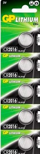 PILAS 3 V GP/ PANASONIC LITHIUM 2016