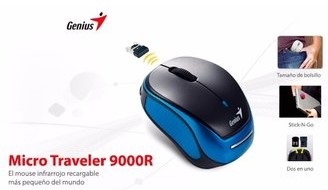 MOUSE GENIUS INALAMBRICO MICRO TRAVELER 9000R