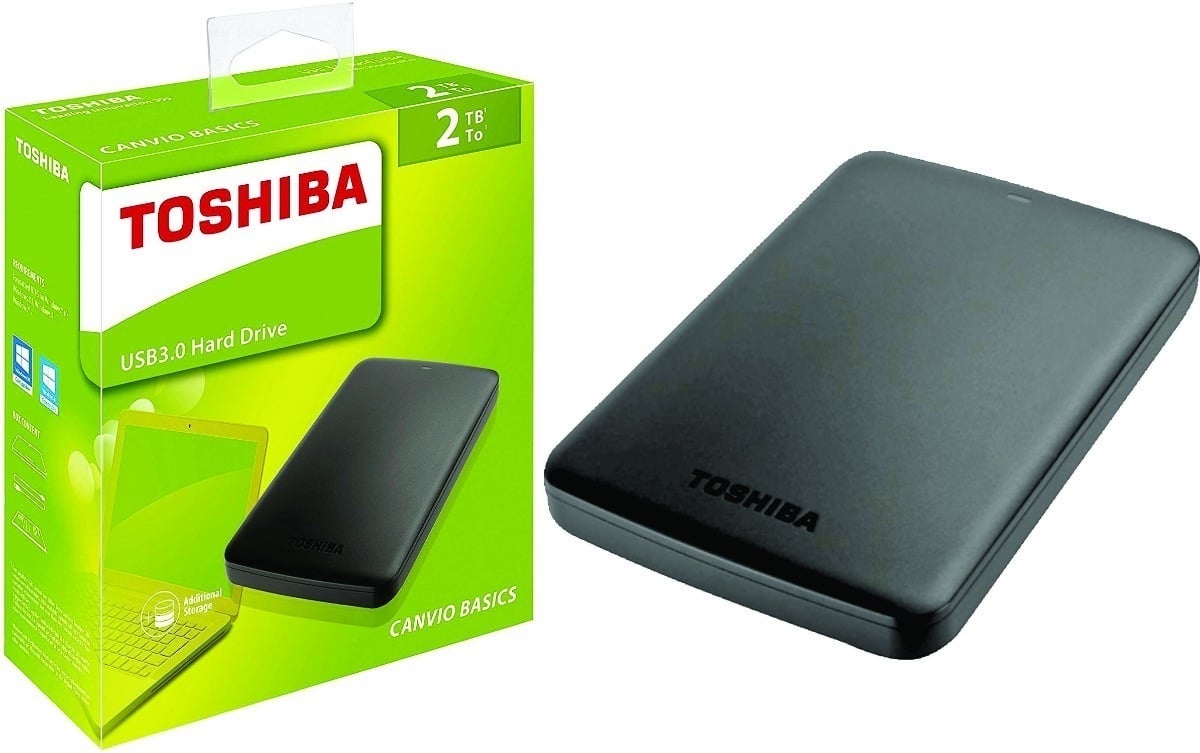 DISCO DURO EXTERNO TOSHIBA 2TB