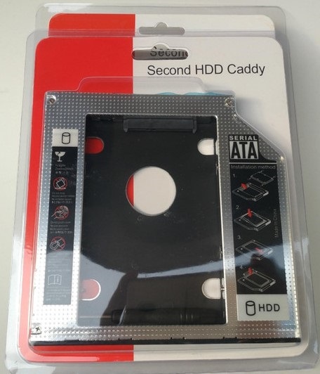 SECOND HDD CADDY 9.5MM DELTA