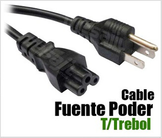 CABLE DE PODER PARA CARGADOR DE LAPTOP