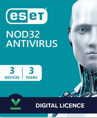 LICENCIA ANTIVIRUS ESET NOD32 CODIGO ELECTRONICO 3 AÑOS