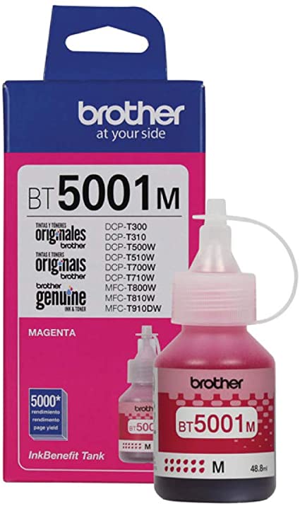 TINTA BROTHER ROJA 5001 ORIGINAL