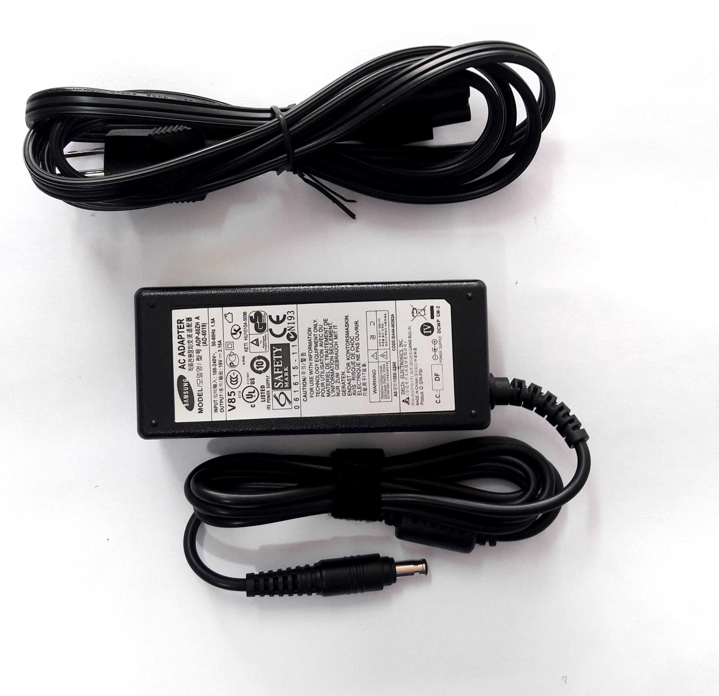 CARGADOR LAPTOP SAMSUNG 19V 3,42A