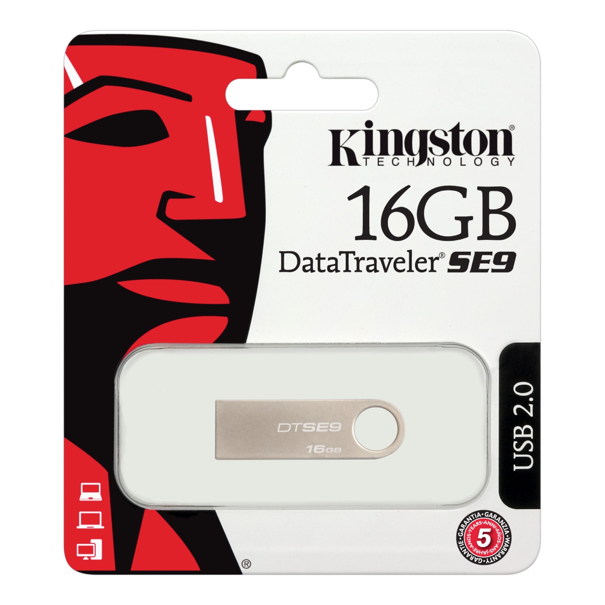 FLASH KINGSTON DE 16GB MODELO SE9