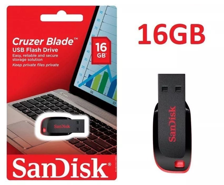 FLASH SANDISK DE 16GB