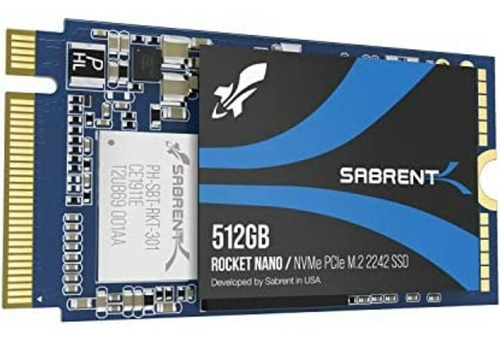 DISCO SOLIDO DE 512GB ROCKET NANO NVME PCI4 M.2 2242