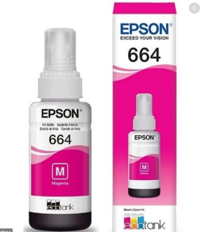 TINTA EPSON ROJA 664 ORIGINAL