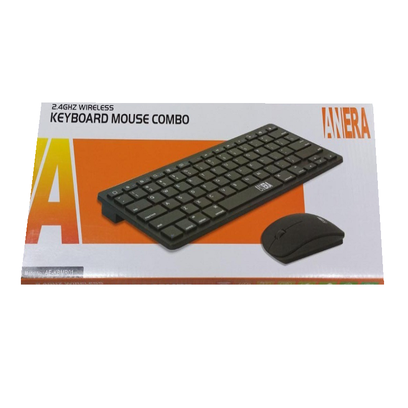 TECLADO  COMBO ANERA INALÁMBRICO AE-KBMR01