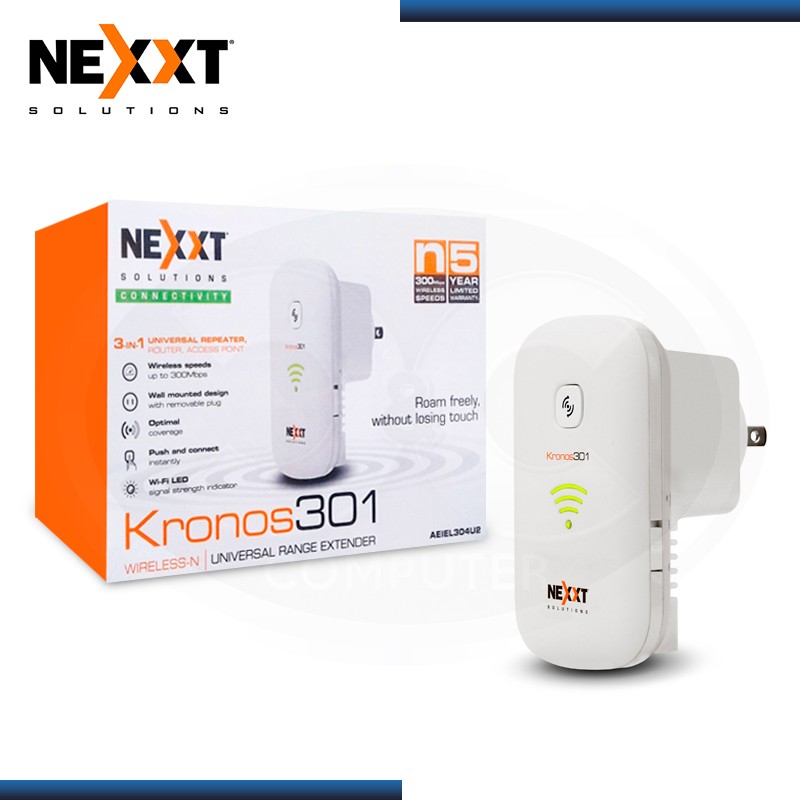 EXTENSOR NEXXT KRONOS 301 AEIEL304U2 300MBPS