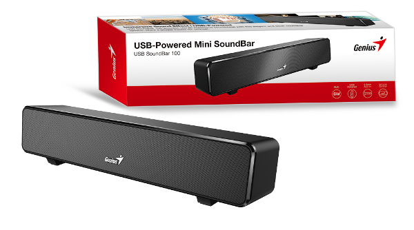 PARLANTE GENIUS SOUNDBAR 100 USB NEGRO