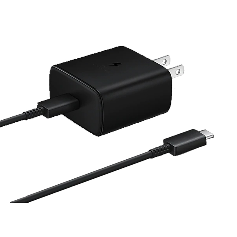 CARGADOR CUBO + CABLE  ORIGINALES TIPO C A TIPO C 45W