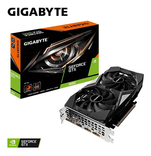 TARJETA VIDEO GIGABYTE GEFORCE GTX-1660 6GB GDDR5