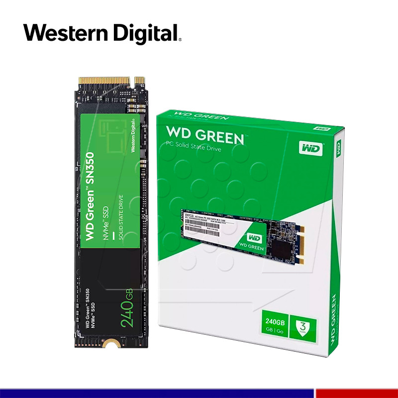 DISCO SOLIDO WESTERN DIGITAL SN350 NVME 240GB