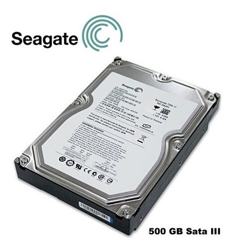 DISCO DURO HD  SEAGATE 500GB  PC 3.5"