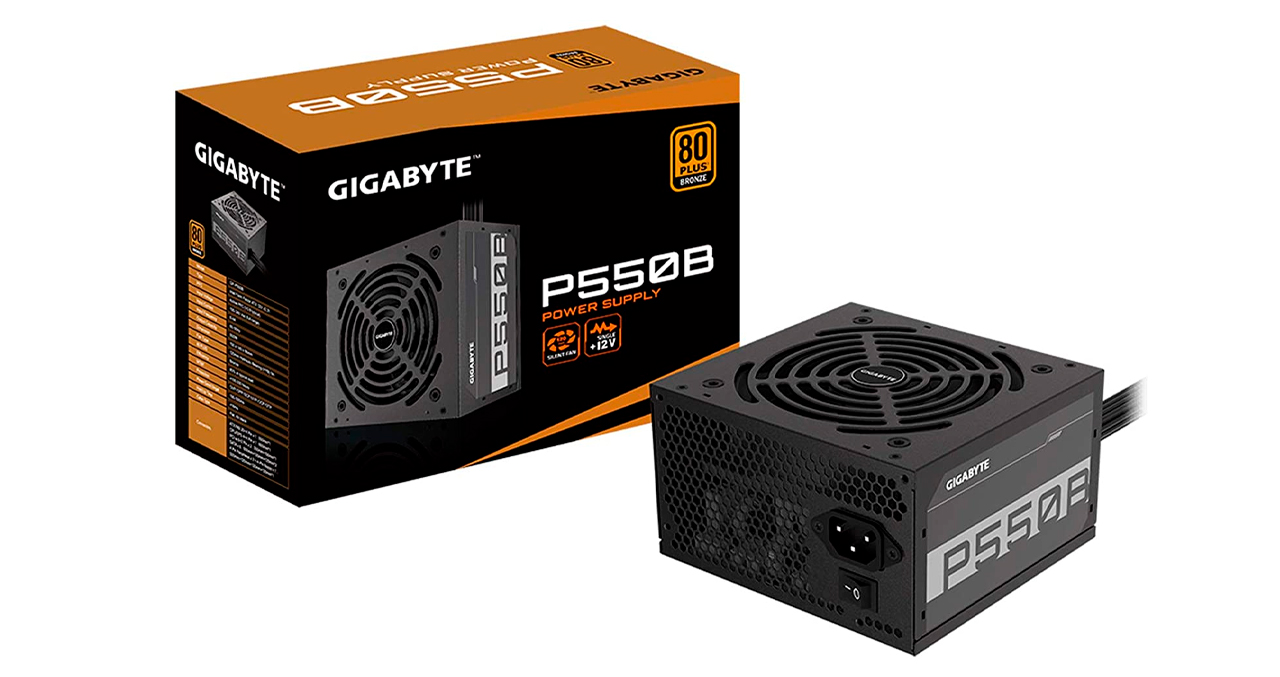 FUENTE DE PODER GIGABYTE GP P550B 80 PLUS