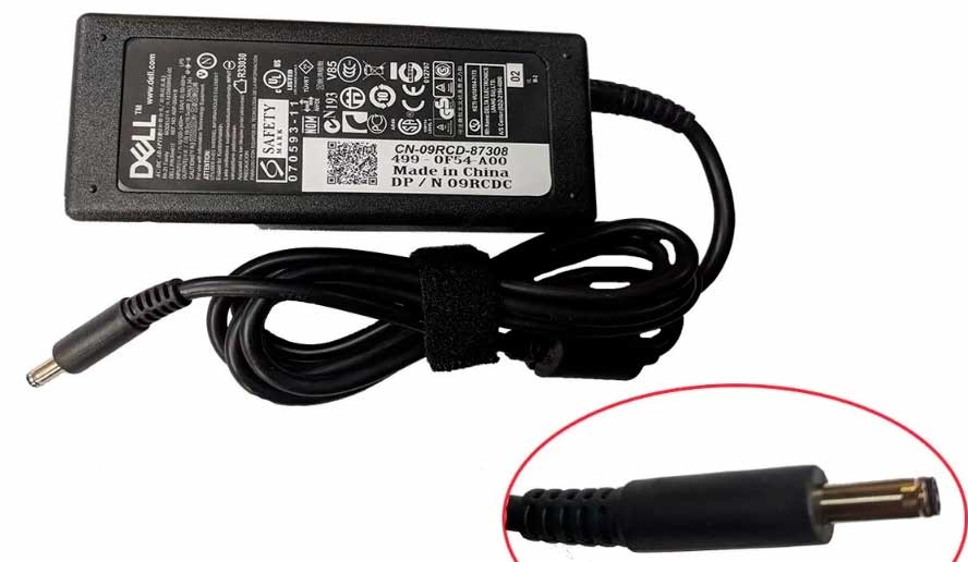 CARGADOR LAPTOP DELL 19.5V A 3.34A 4.5*3.0 PUNTA FINA