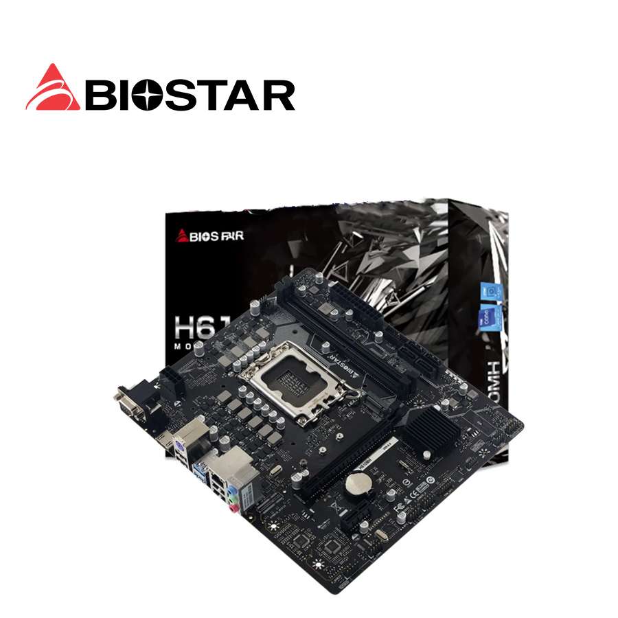 MOTHER BOARD BIOSTAR H610-MH DDR4 12VA GEN