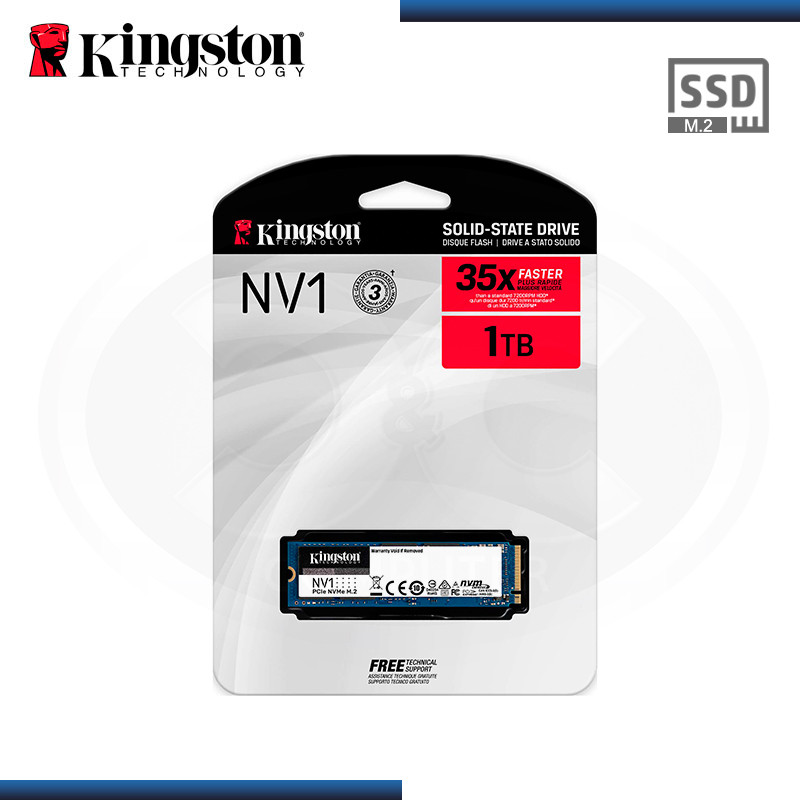 DISCO SOLIDO KINGSTON 1TB NV1-NVME PCIE M.2 GEN