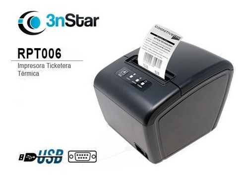 IMPRESORA TERMICA 3NSTAR RPT006 LAN/USB