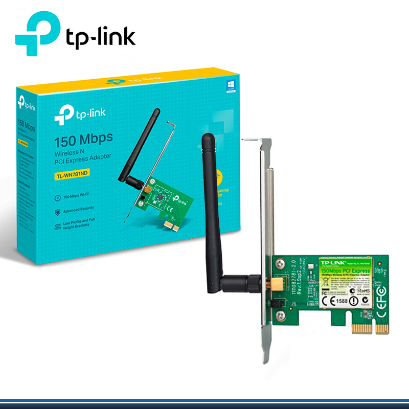 TARJETA TP-LINK PCI EXPRESS TL-WN781ND 1 ANTENA