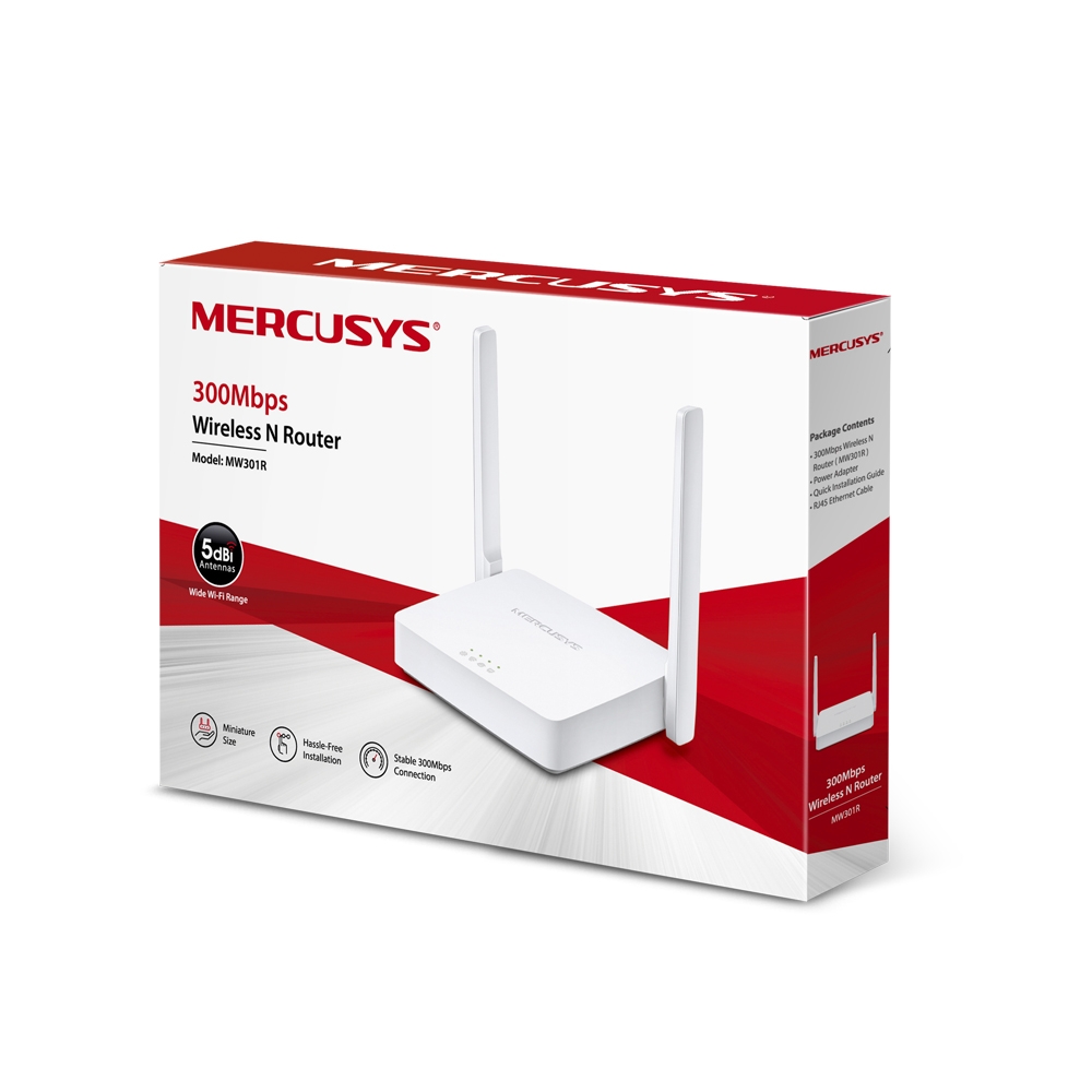 ROUTER MERCUSYS 2ANTENAS WM301R N300