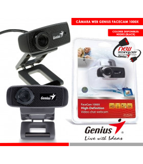 CAMARA WEB GENIUS1000XNEGRA HD720P MIC INTEGRADO USB V2