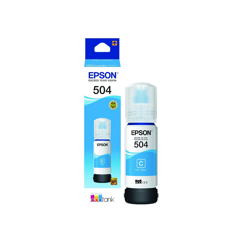 TINTA EPSON AZUL 504 ORIGINAL