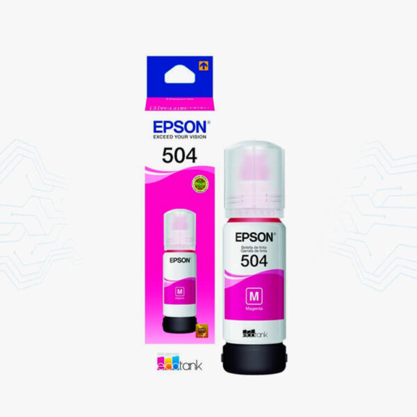 TINTA EPSON ROJA 504 ORIGINAL