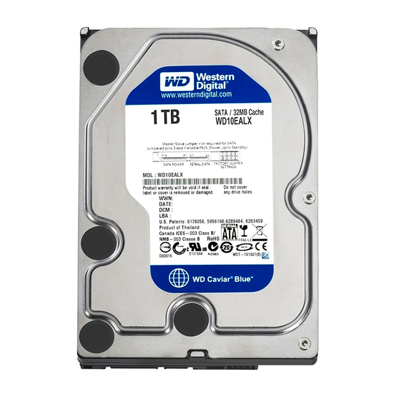 DISCO DURO INTERNO 1TB WESTERN DIGITAL BLUE PC 7000RPM 3.5