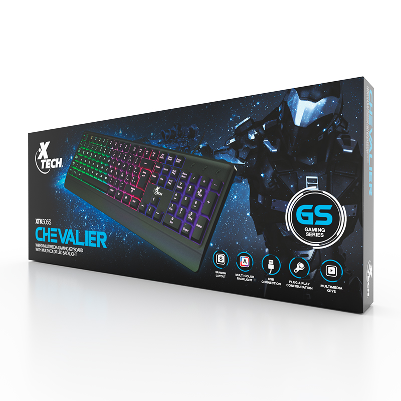 TECLADO XTECH CHEVALIER XTK-505S